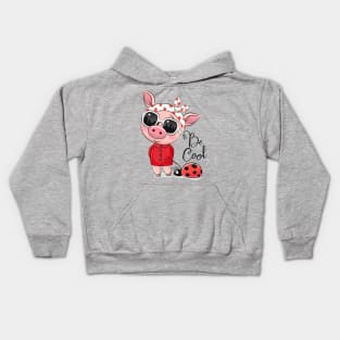 Cool Pig Kids Hoodie